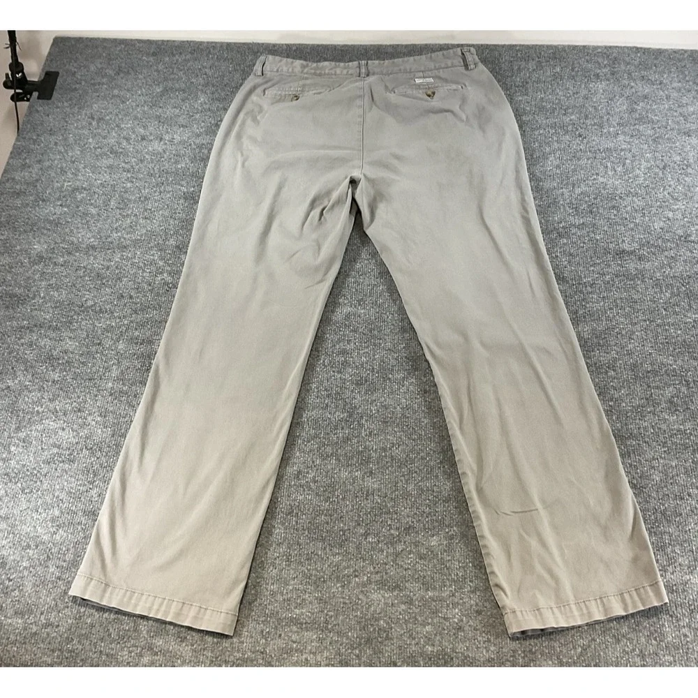 Vineyard Vines Club Pants Mens 36x34 Khaki Gray Chino Classic Fit Preppy Casual
